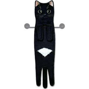 Hand Towels for Bathroom Kitchen,Cute Cat Quick-Dry Hanging Hand Towels Gifts